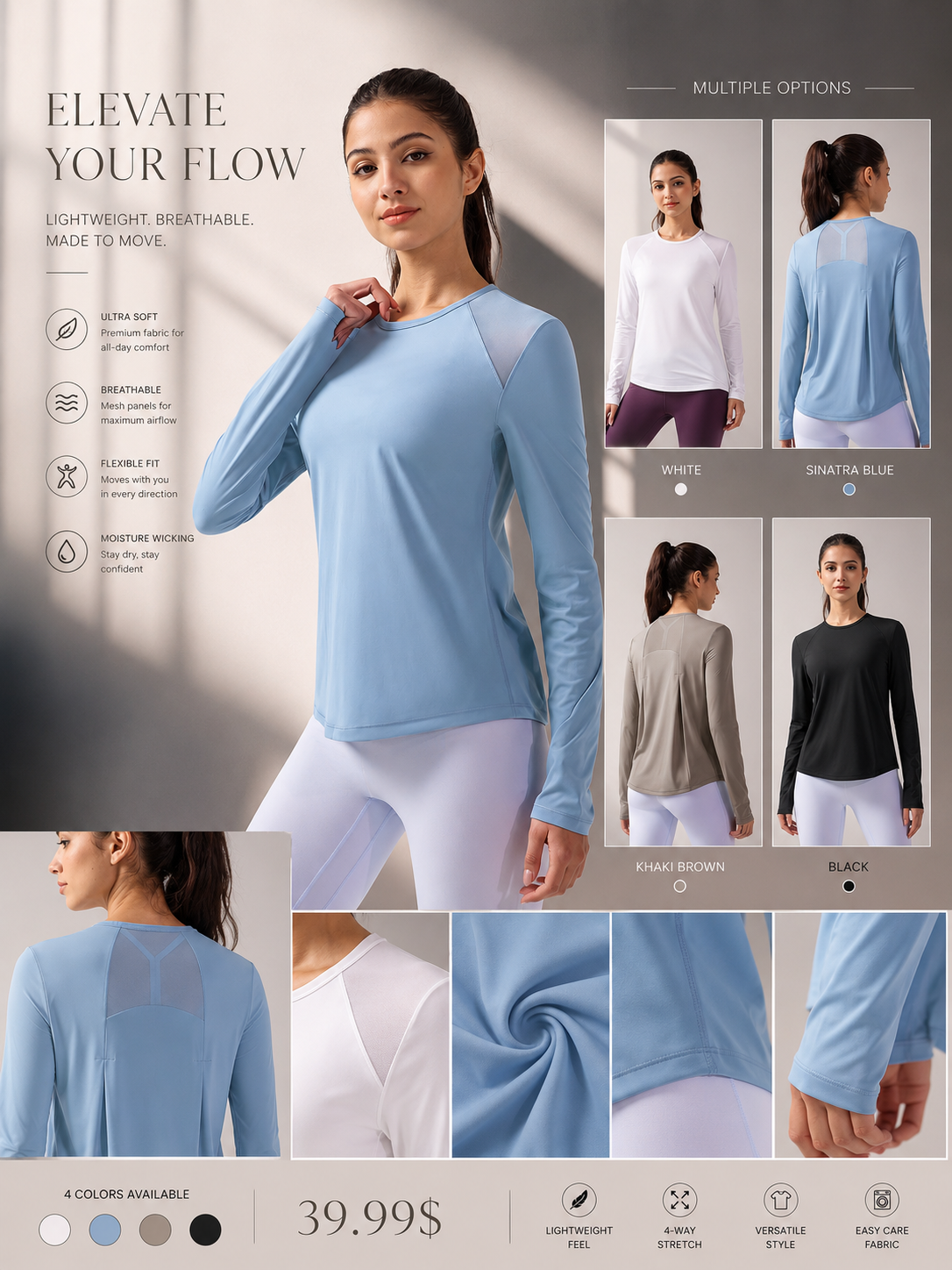 Professional Yoga And Pilates Fitness Apparel