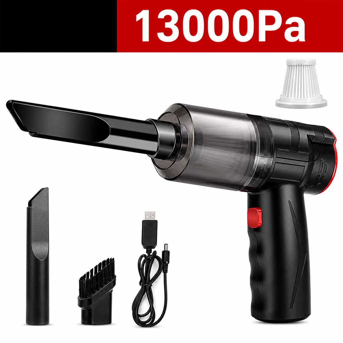 Blow And Suction Dual Purpose Vacuum Gun Wireless