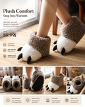 Cute Animal Bag And Plush Slippers