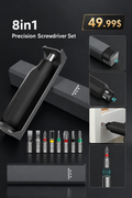 8-in-1 Screwdriver Set For Home Use Multi-Function Phillips And Flathead Screwdrivers Repair Tools