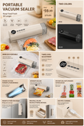 Cross-border Wireless Fully Automatic Household Food Sealer