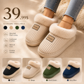 EVA Thick-soled Fluffy Slippers For Indoor Home Use