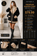 Women's Suede & Lambswool Contrast Jacket