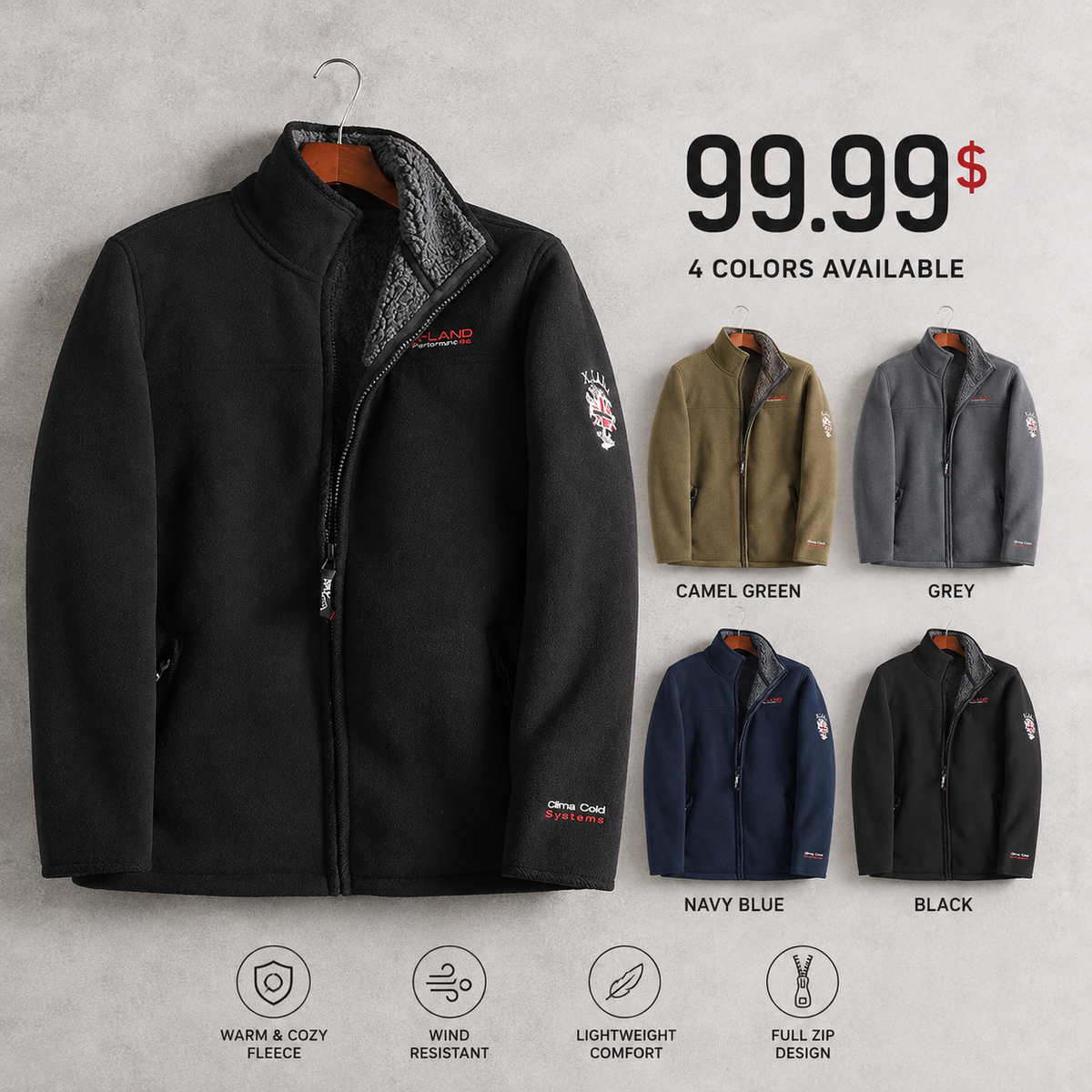 Cut Standard Tail Goods Winter Men's Thick Lamb Wool Cotton Coat Tide