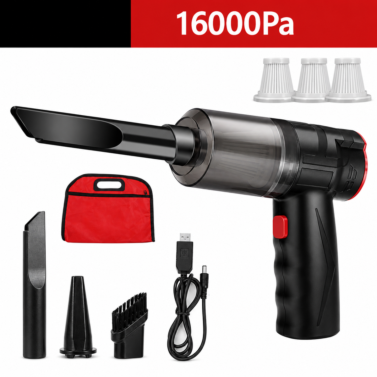 Blow And Suction Dual Purpose Vacuum Gun Wireless