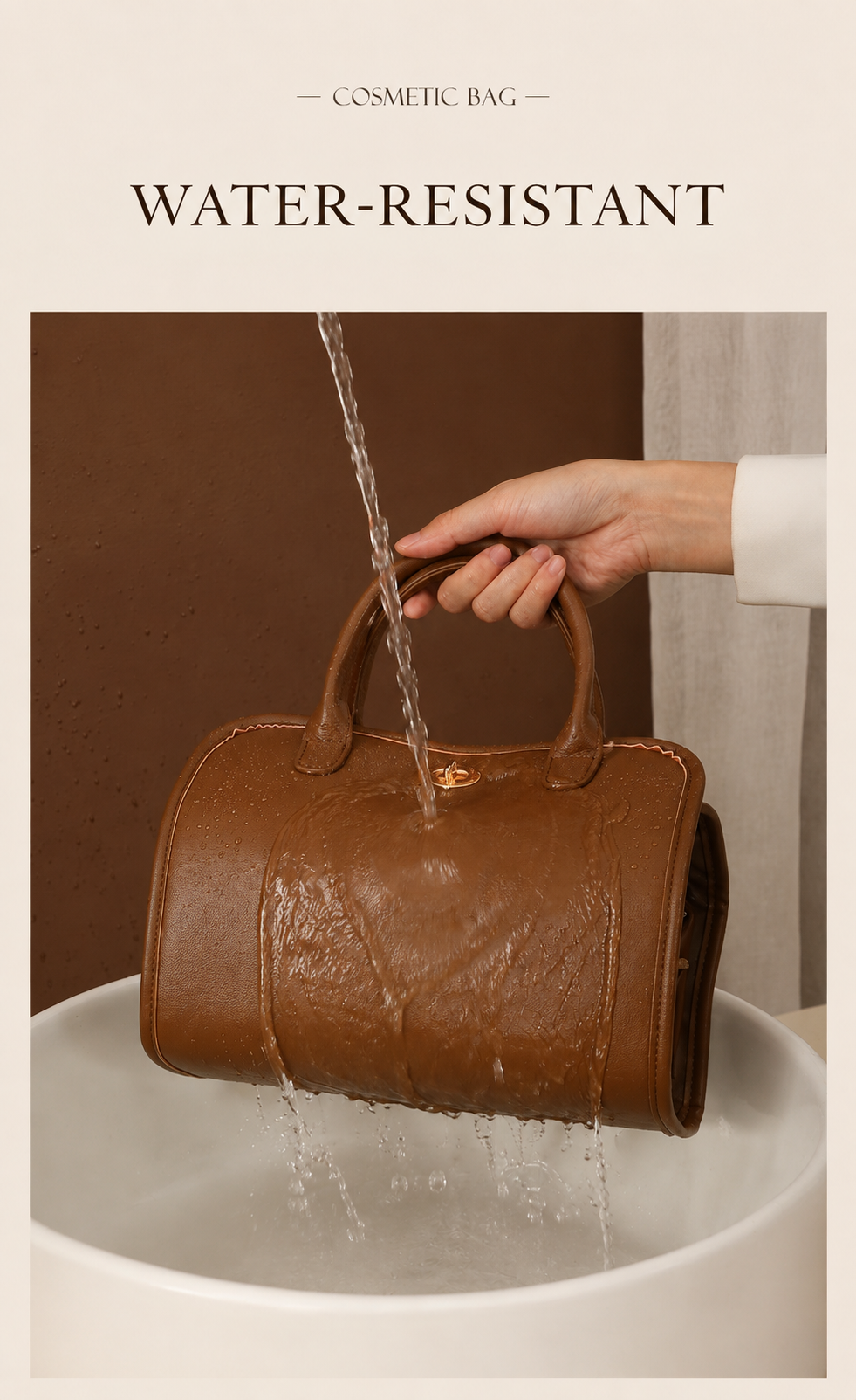 Travel Toiletry Organizer 4-in-1 Makeup Bag