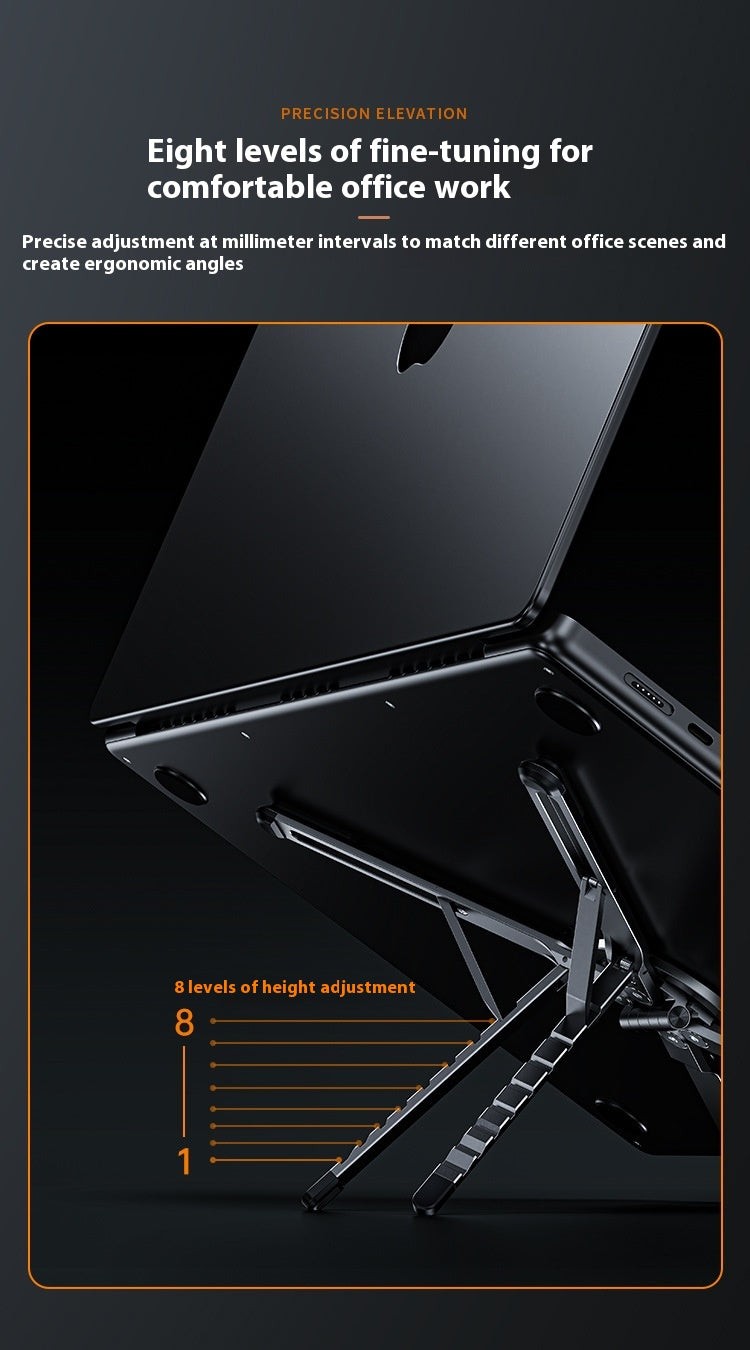 Foldale Magnetic Phone Holder Multi Form Adjustable Desktop Tablet Stand Handheld Mount Laptop Bracket