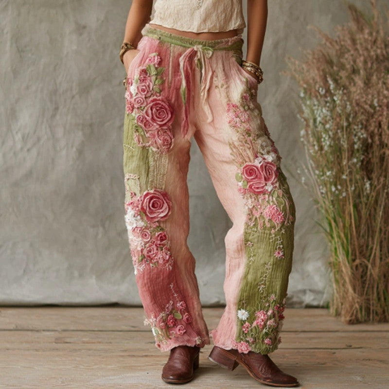 Versatile Comfortable Casual Womens Wide Leg Pants
