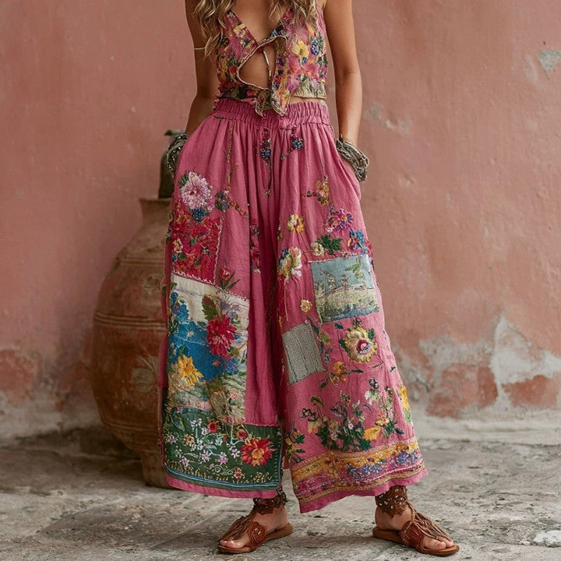 Versatile Comfortable Casual Womens Wide Leg Pants