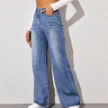 Women's Loose High Waist Wide Leg Jeans