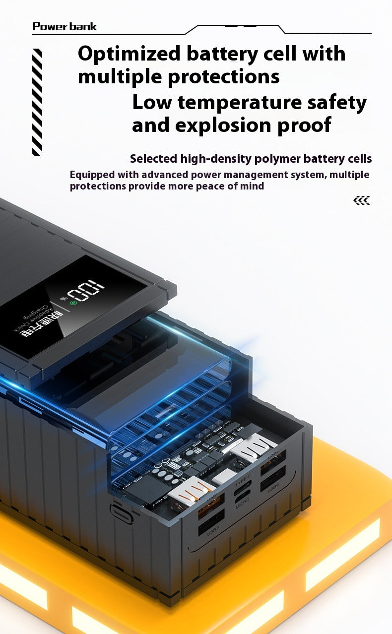 66W Super Fast Charge Container Power Bank
