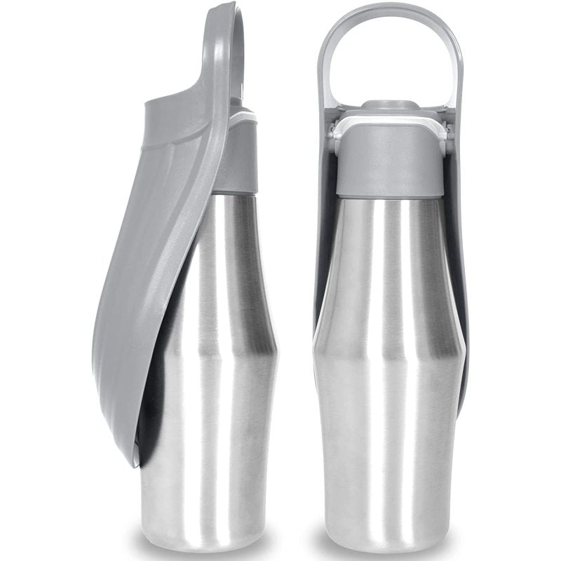 New Portable Pet Dog Water Bottle Soft Silicone Leaf Design For Dog Pets Outdoor Travel Drinking Bowls Water Dispenser