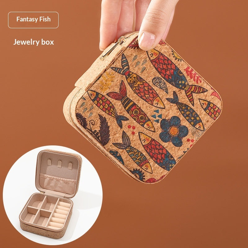 Portable Compact Travel Ring And Jewelry Organizer
