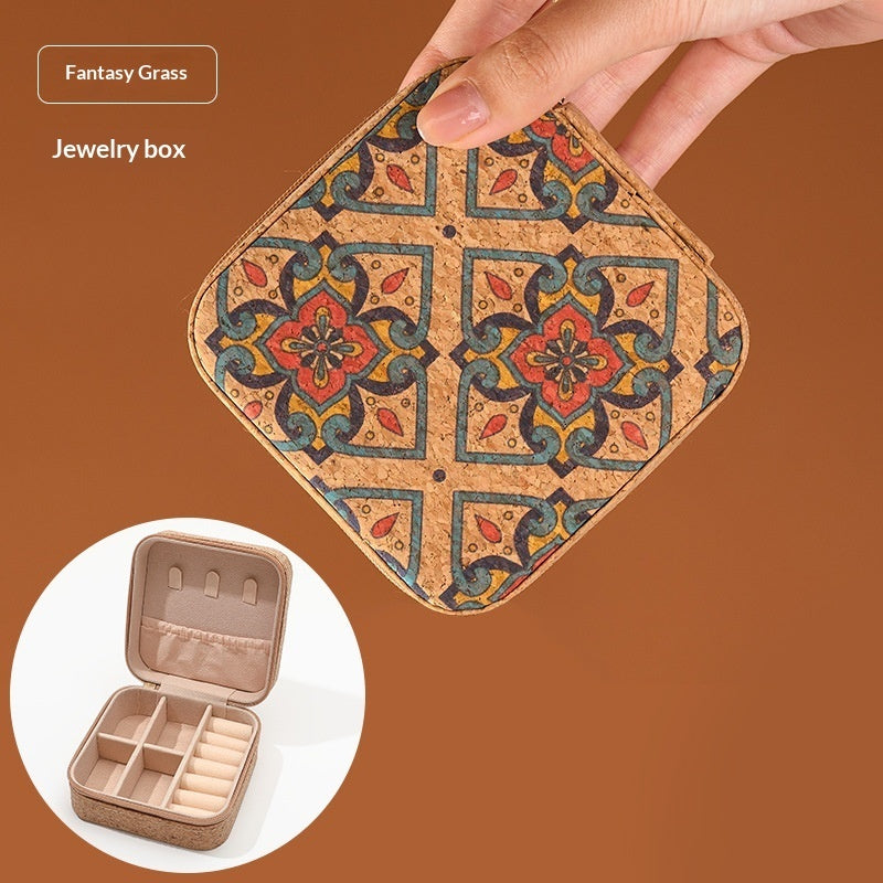 Portable Compact Travel Ring And Jewelry Organizer