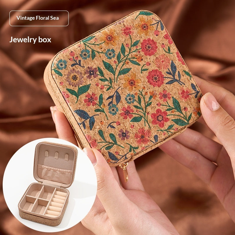 Portable Compact Travel Ring And Jewelry Organizer