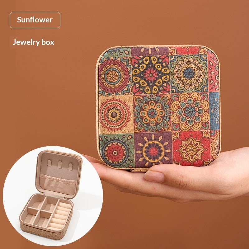 Portable Compact Travel Ring And Jewelry Organizer