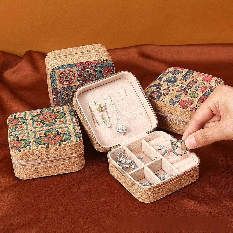 Portable Compact Travel Ring And Jewelry Organizer