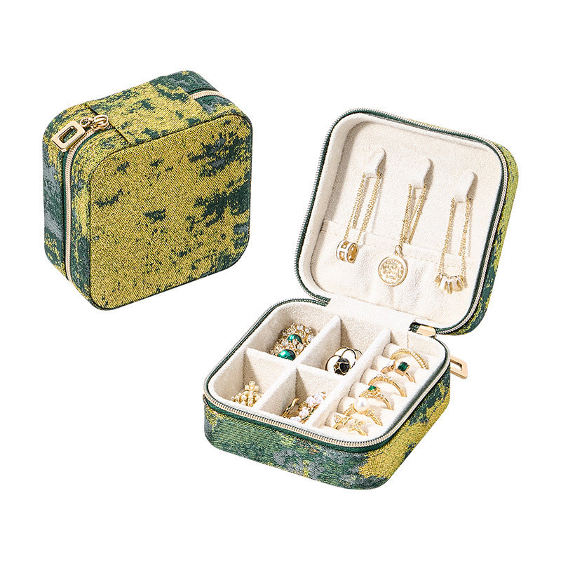 Portable Compact Travel Ring And Jewelry Organizer