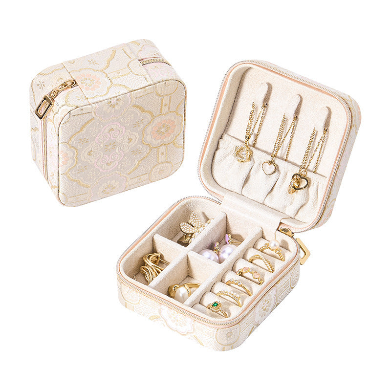 Portable Compact Travel Ring And Jewelry Organizer