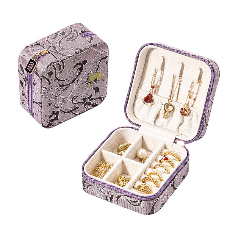 Portable Compact Travel Ring And Jewelry Organizer