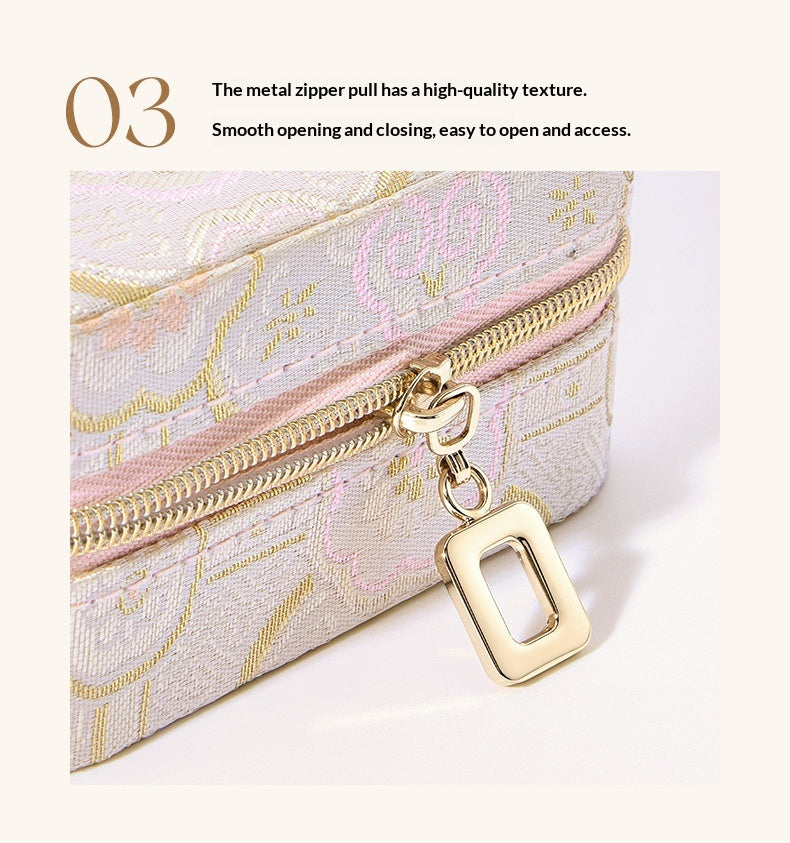 Portable Compact Travel Ring And Jewelry Organizer