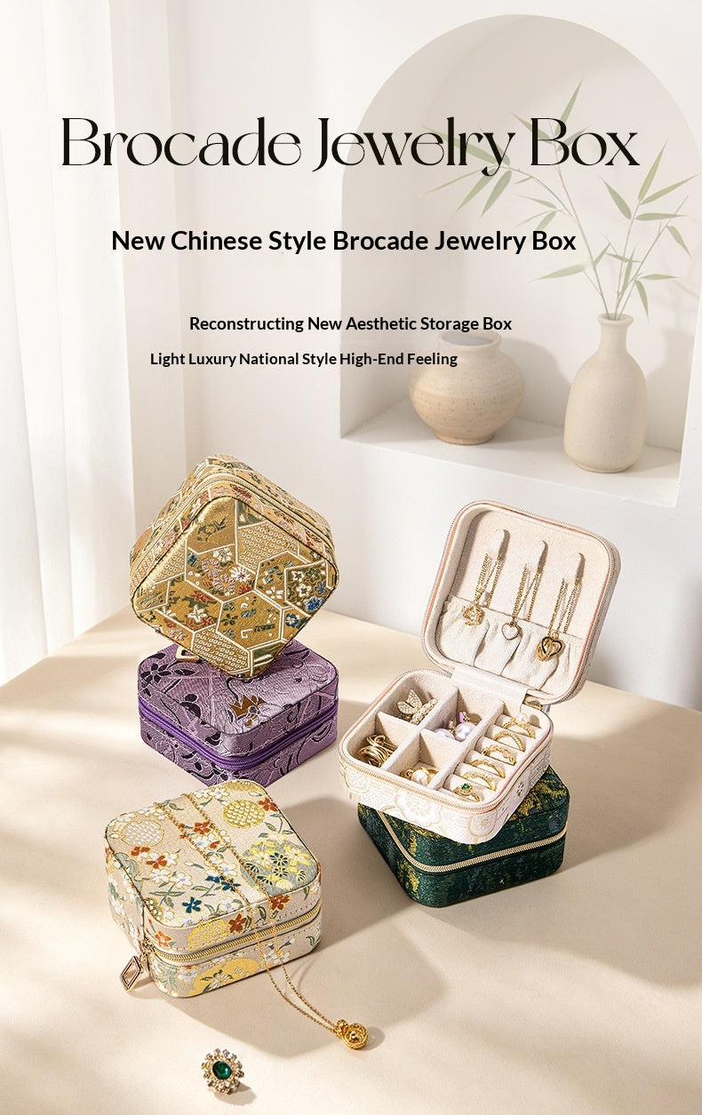 Portable Compact Travel Ring And Jewelry Organizer