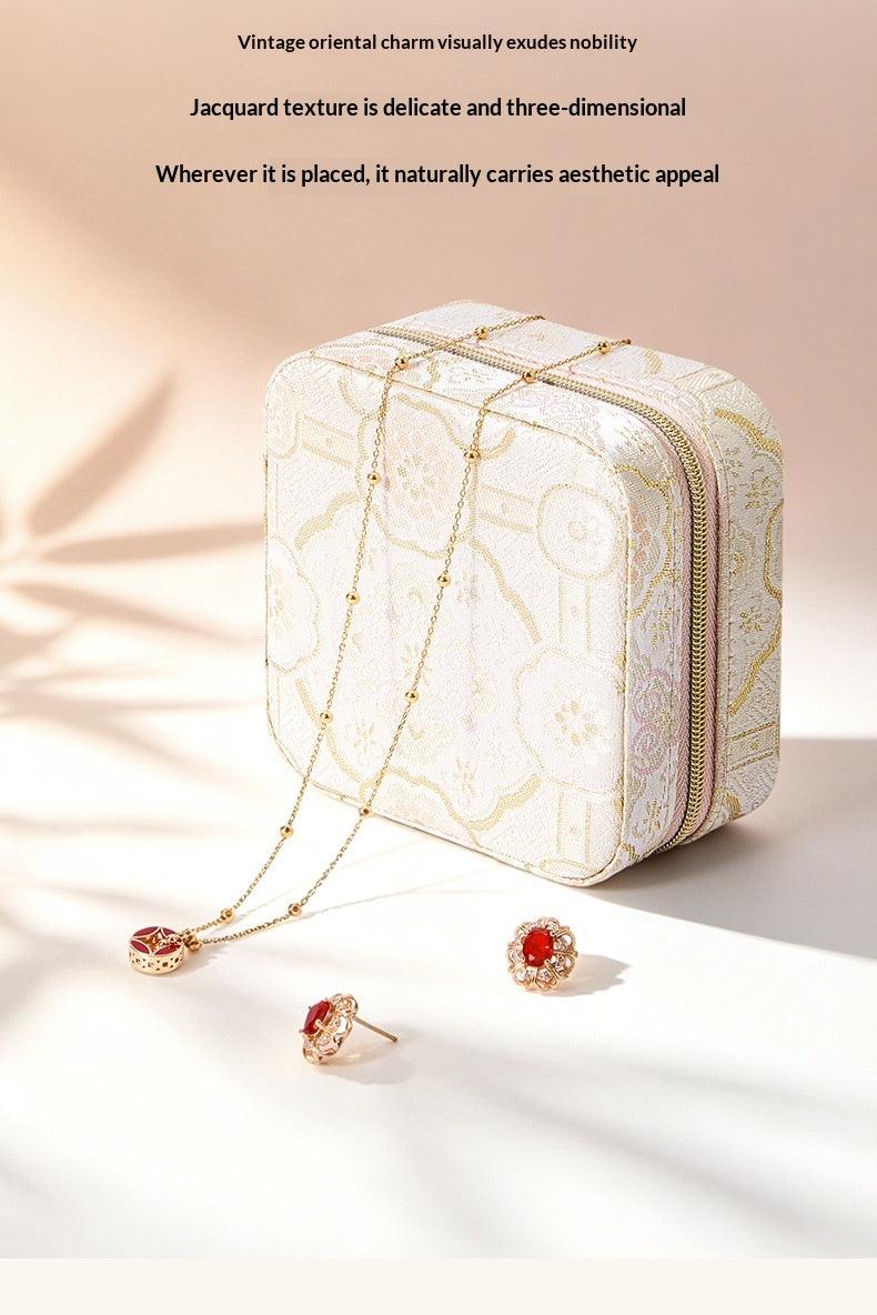 Portable Compact Travel Ring And Jewelry Organizer