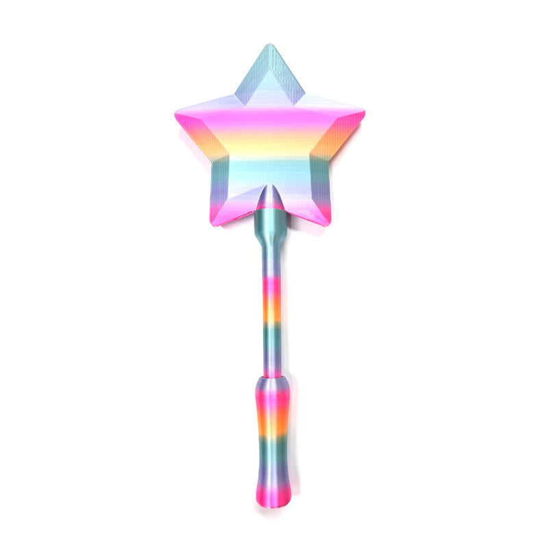 Fashion Creative 3D Printed Wand Tap To Pay Portable Cute Star Magic Wand Holder Funny Lightweight Credit Card Holder Daily Use