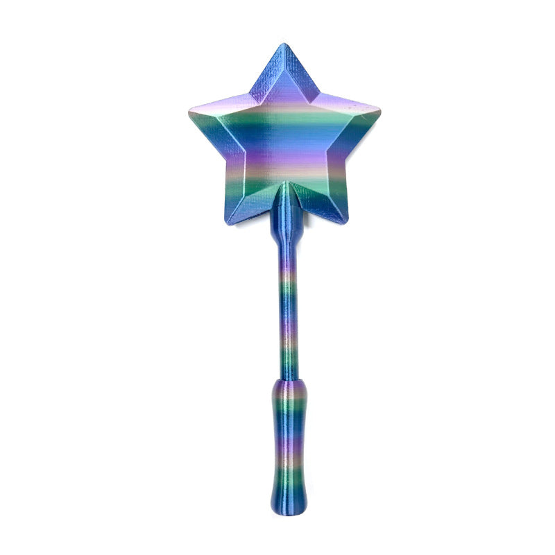 Fashion Creative 3D Printed Wand Tap To Pay Portable Cute Star Magic Wand Holder Funny Lightweight Credit Card Holder Daily Use