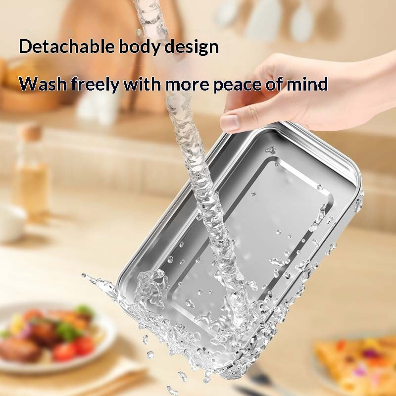 Small Stainless Steel Packaged Portable Insulated Lunch Box