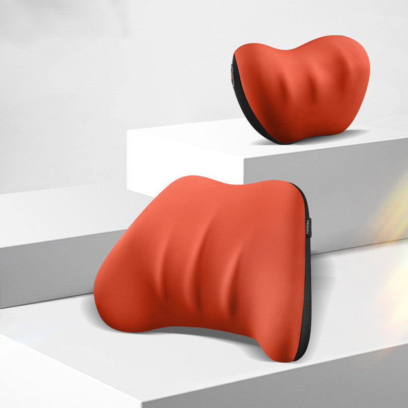 Car Memory Foam Headrest Lumbar Support