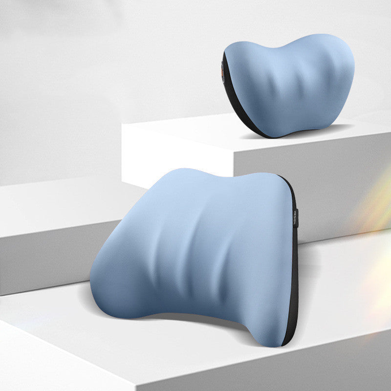 Car Memory Foam Headrest Lumbar Support