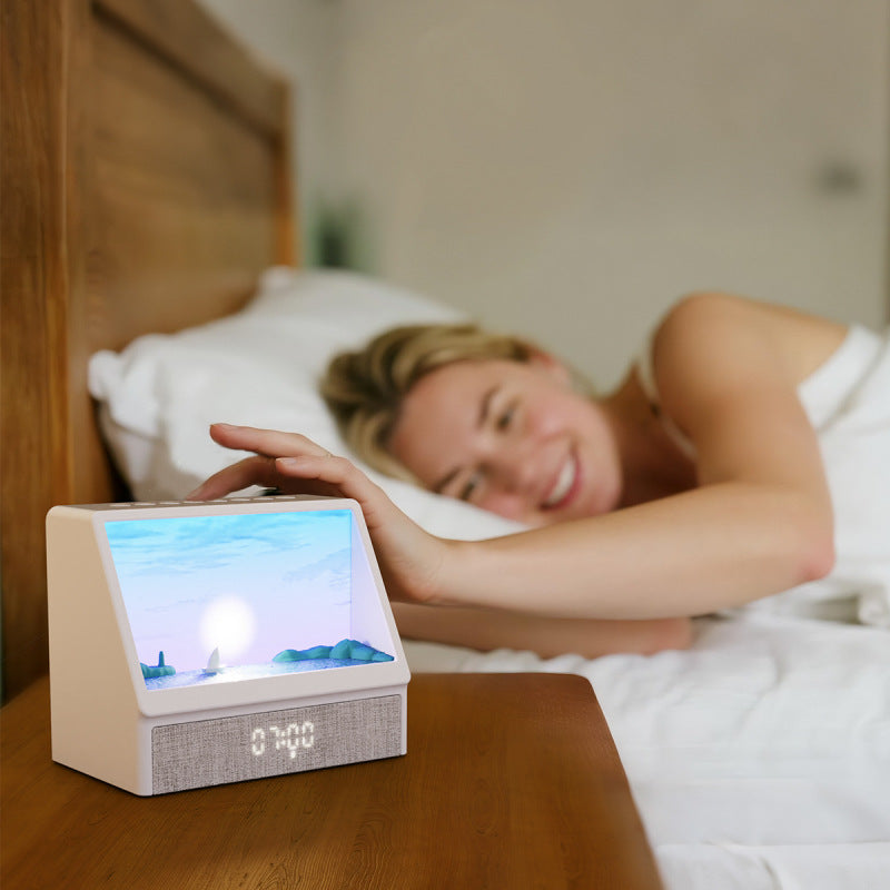 New 10-Light-Mode Sunrise Wake-Up Ambient Light
