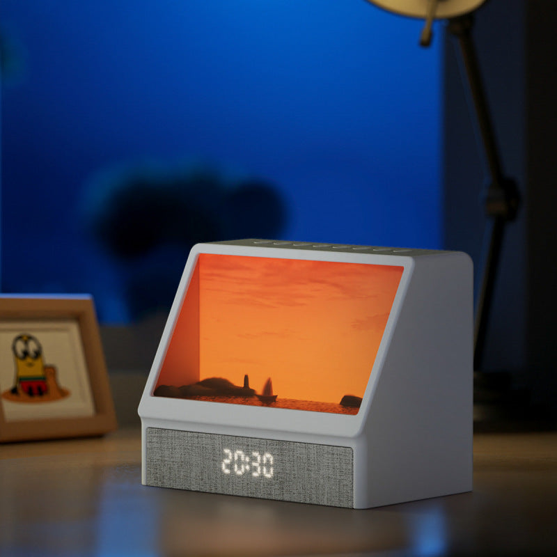 New 10-Light-Mode Sunrise Wake-Up Ambient Light