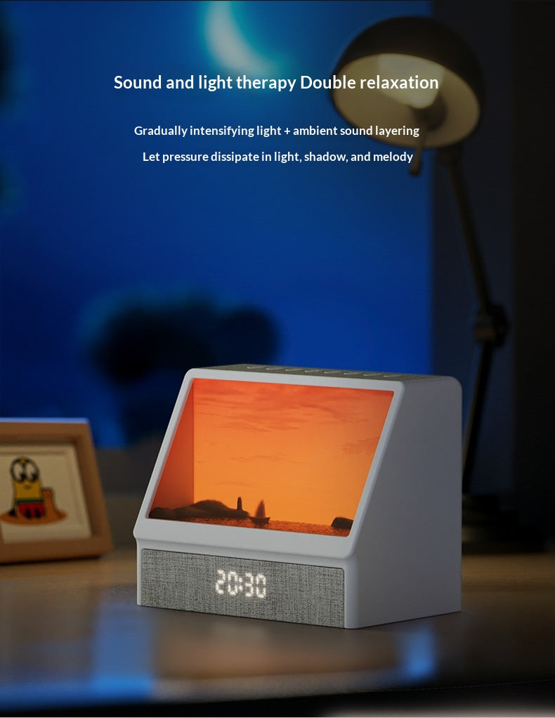 New 10-Light-Mode Sunrise Wake-Up Ambient Light