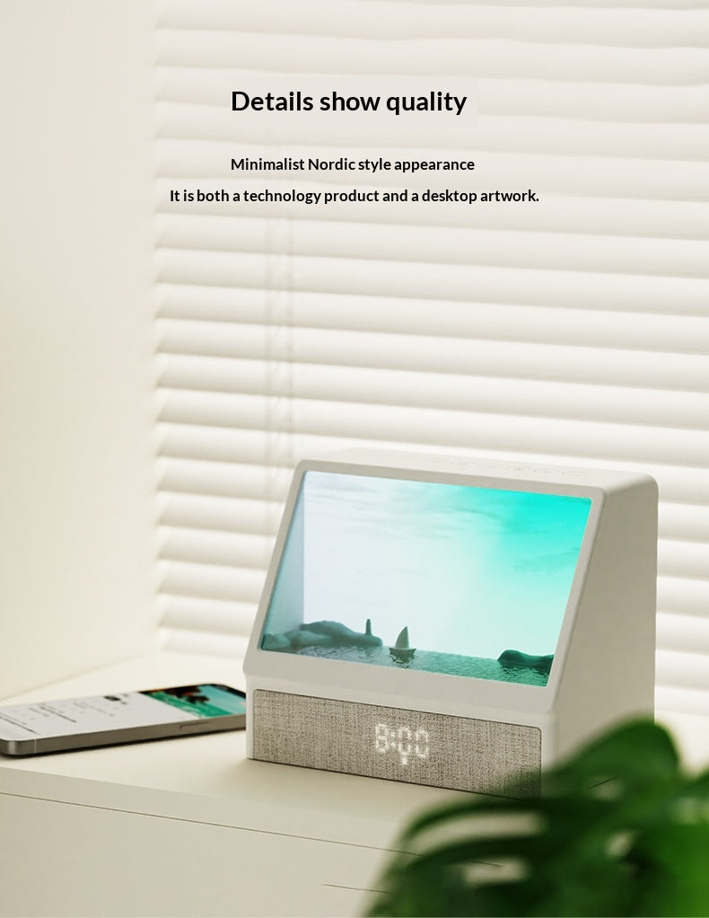 New 10-Light-Mode Sunrise Wake-Up Ambient Light