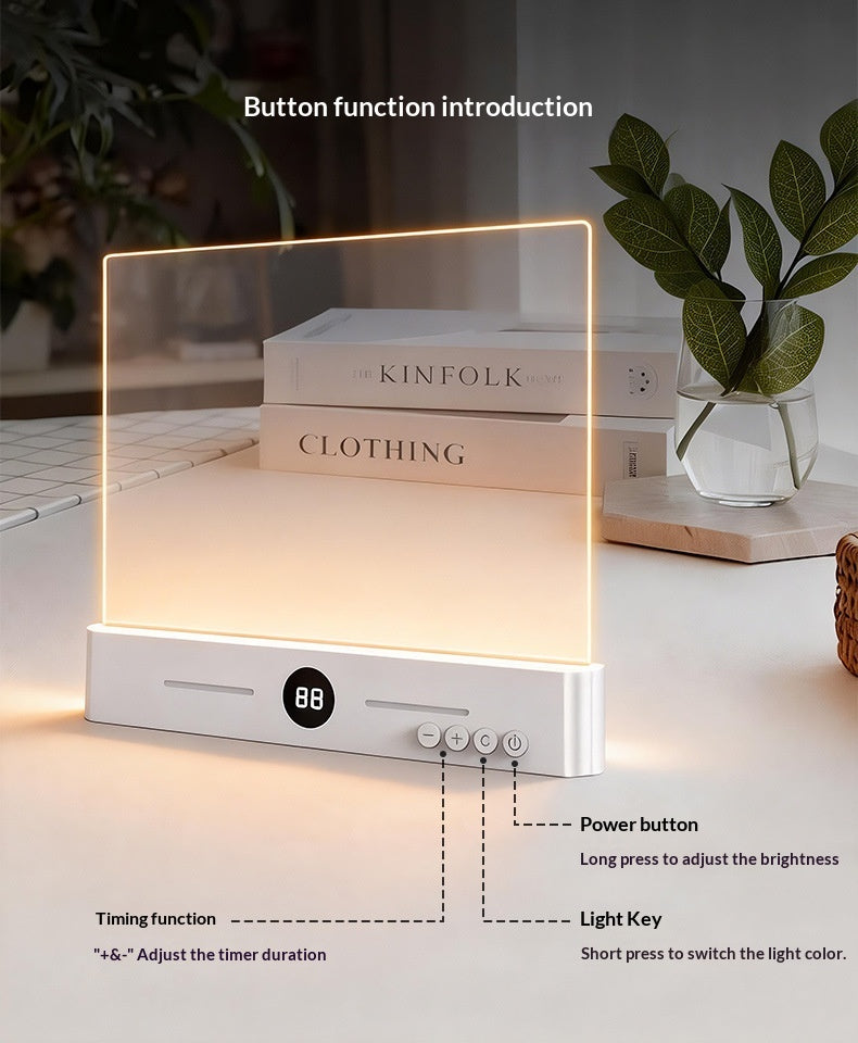 Acrylic Soft-Light LED Reading Lamp