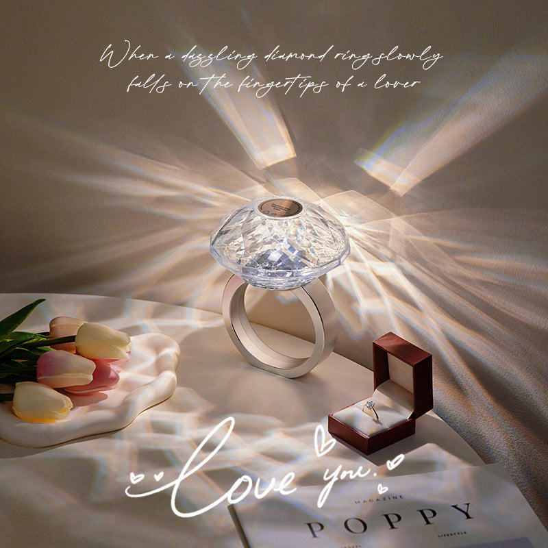 Diamond Ring Projector Lamp