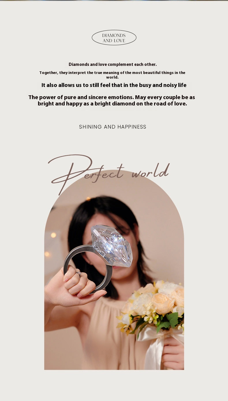Diamond Ring Projector Lamp